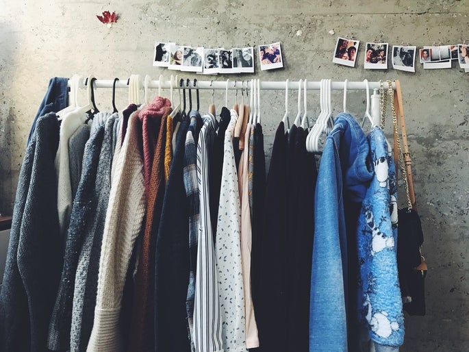 decluttering clothes