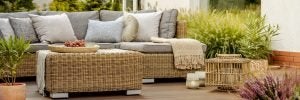 Wicker Garden furniture