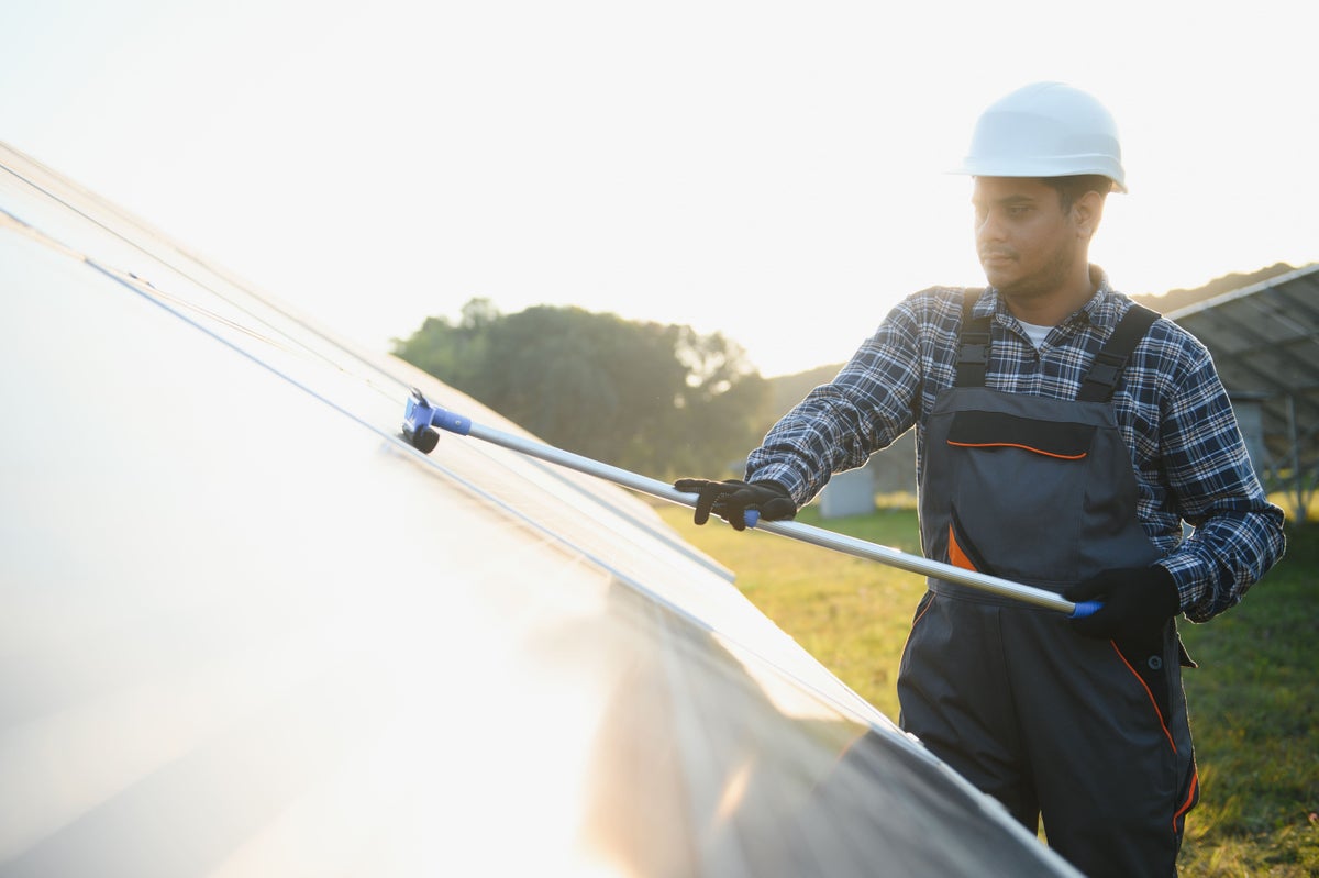 cleaning trailer tent