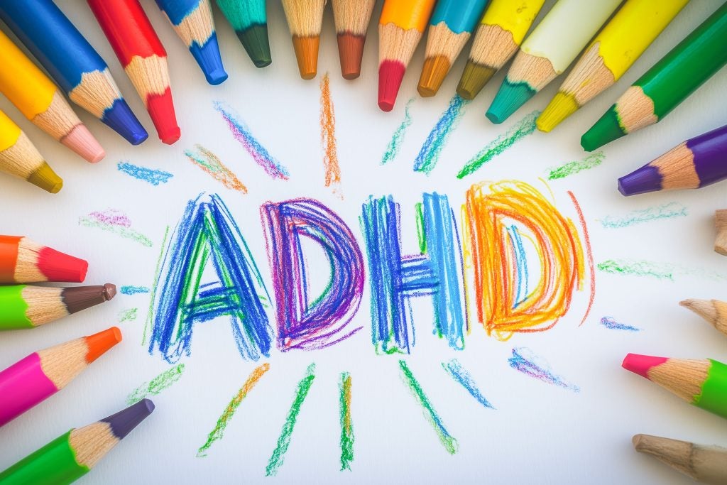 ADHD colouring book